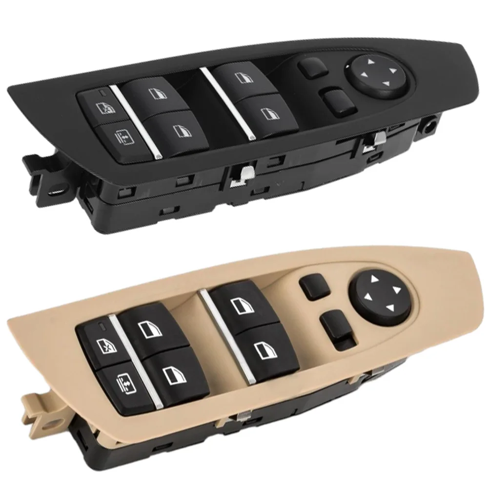 Car Electric Master Power Window Control Switch Button for BMW 7 Series Alpina B7 F01 F02 2009-2015 61319241915 Front Left Drive