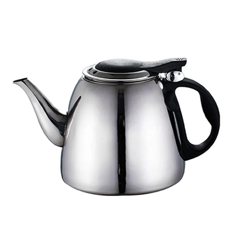 Chaleira De Água De Aço Inoxidável, Fogão De Indução, Pote De Chá, Chaleira De Café, Fundo Plano, Ferramentas De Cozinha Criativas, 1.2L