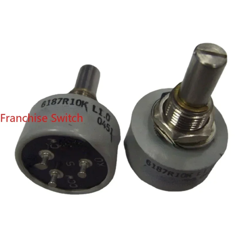 Imported Conductive Plastic Potentiometer 360 Degree Unlimited 6187R-10K 1k 5k Original Stock