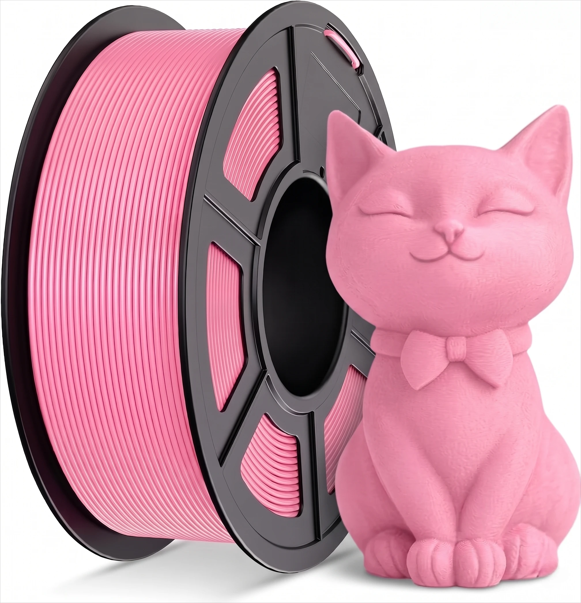 PETG pink,gray,transparent,skin color,white,black,3D Printer Filament 1.75mm 250g,High Strength,Excellent Layer Adhesion