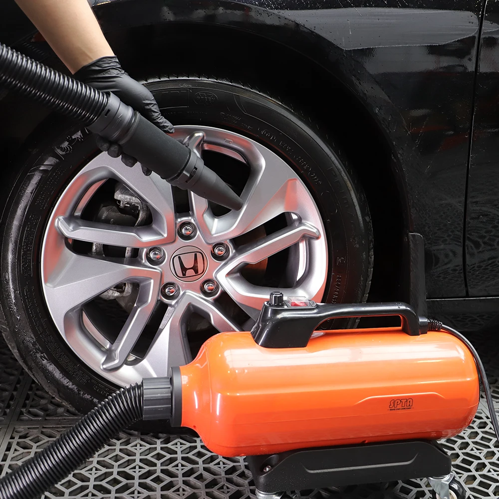 SPTA Air Cannon Dryer Blower Powerful Car Detailing Flexible Hose Auto Wash Drying Machine