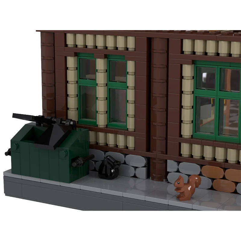 4561 PCS Modular Building National Park Ranger Station MOC Customize Modular Building Block Popular DIY Boys Toy Christmas Gift