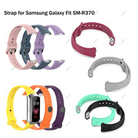 1PCS Soft Silicone Strap for Samsung Galaxy Fit R370 Smart Band Replacement Wristband for Galaxy Fit SM-R370 Bracelet Accessory