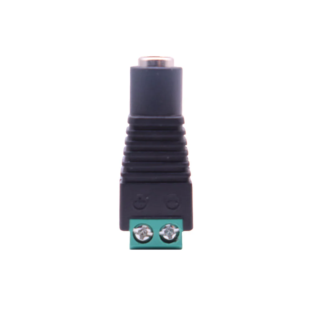 DC Connector 5.5mm x 2.1mm Jack Socket Male and Female LED Adapter For CCTV Power Convert LED Strip Light Connection