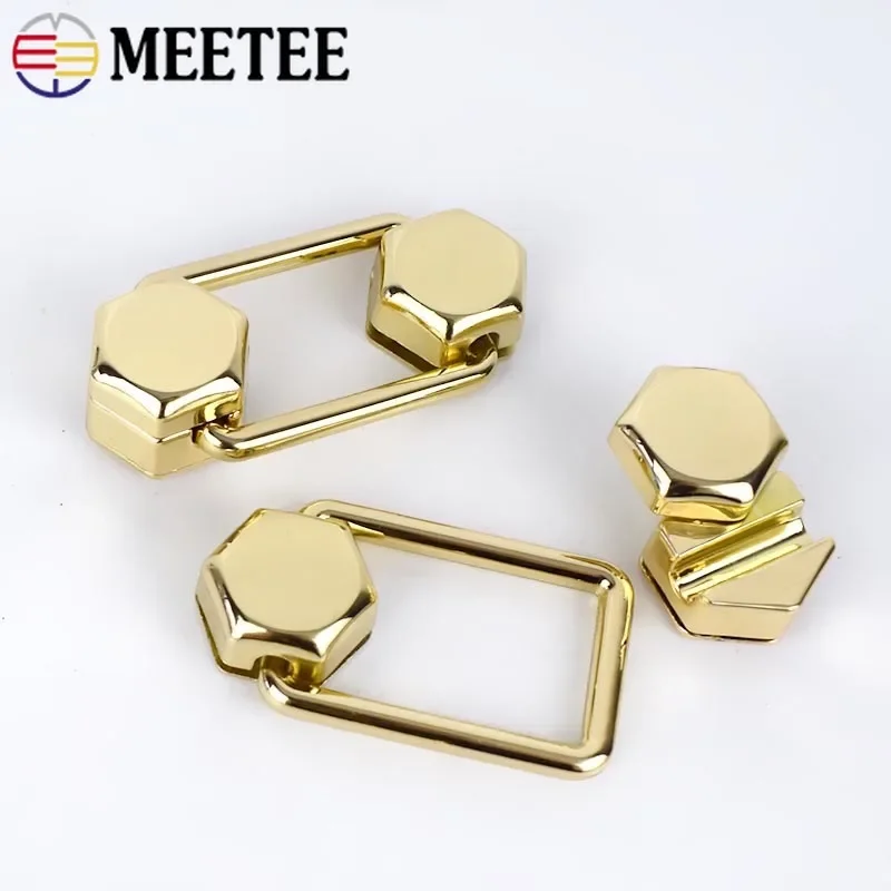 1/2/3Pcs Meetee 67*21mm Metal Rotary Locks Clasp Fashion Handbag Twist Turn Lock Buckle DIY Bags Replacement Hardware Accessory