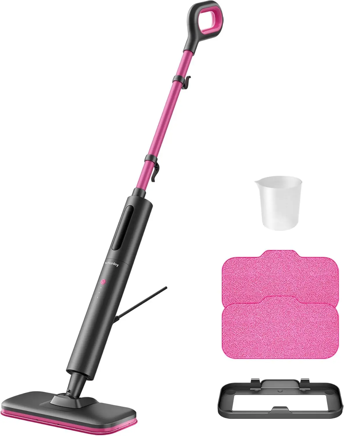 

Powerful Steam Mop Cleaner: 15s Fast Heat-Up, Chemical-Free for Floors/Walls, Washable Pads, Lightweight & Sleek Design