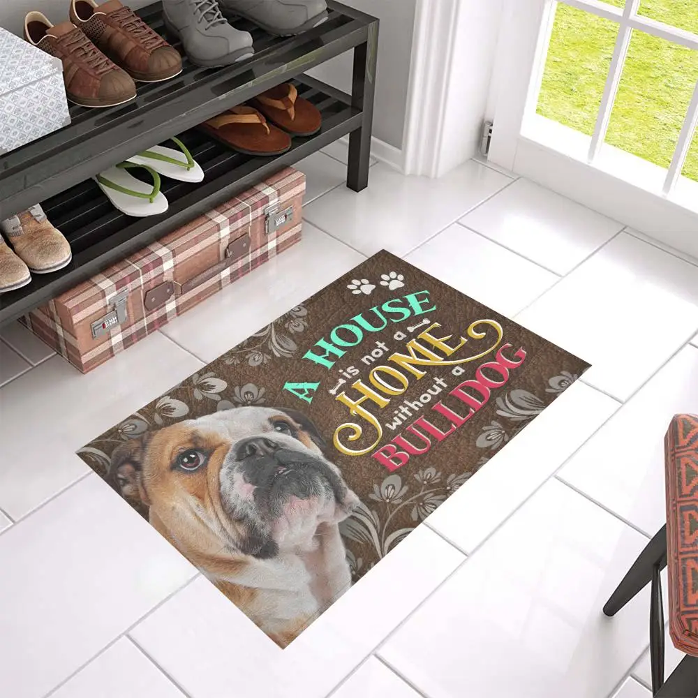 CLOOCL Pet Dog Westie Welcome Mats for Front Door 3D Doormat Absorbent Non-slip Mat Bathroom Home Decor Doormat Drop Shipping