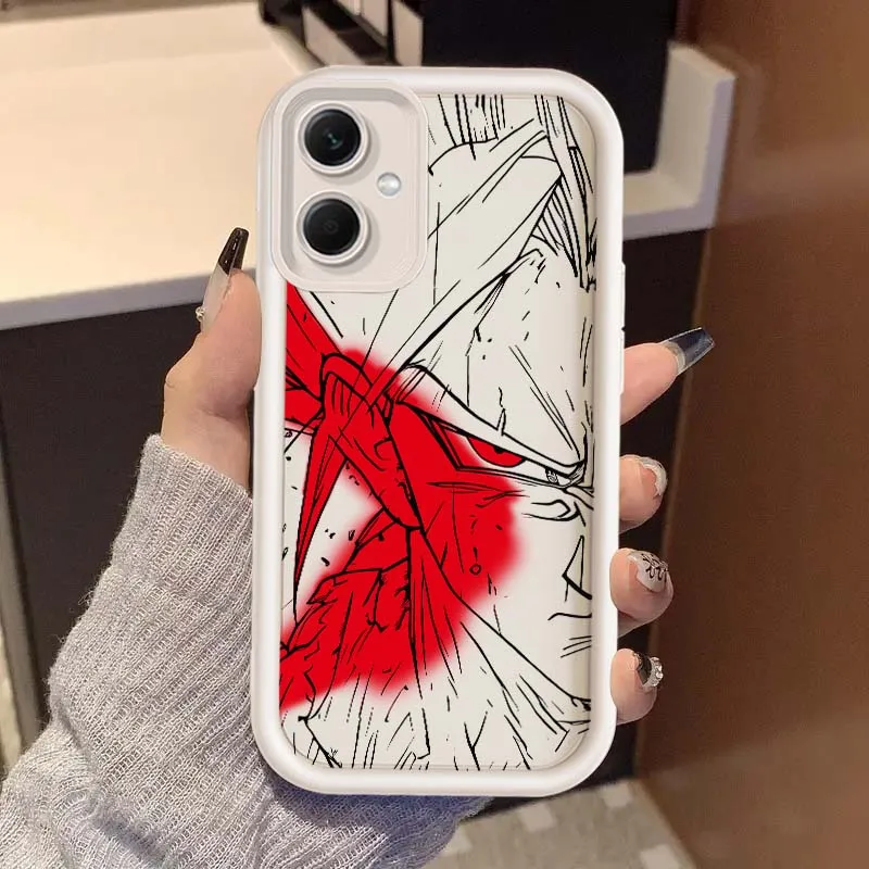 D-Dragon Ball Goku كول أنيمي ل Redmi نوت 14 13 12 11 13R 12R 12T 11T Pro Plus العين سلم جراب هاتف #4