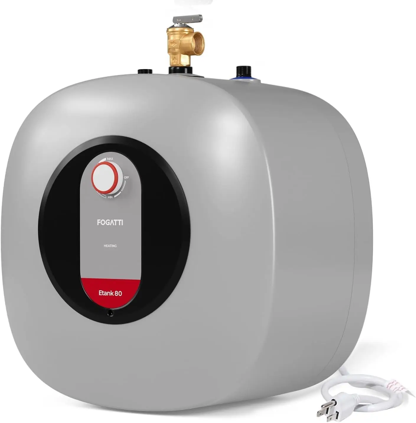 Chauffe-eau électrique instantané 8.0 V, 120 W, 1440 gallons, montage mural ou au sol, facile à installer, point d'utilisation