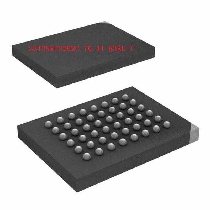 

(10 PCS ) SST39VF3202C-70-4I-B3KE-T IC chip Flash Original new Electronic Components Integrated Circuits TFBGA48