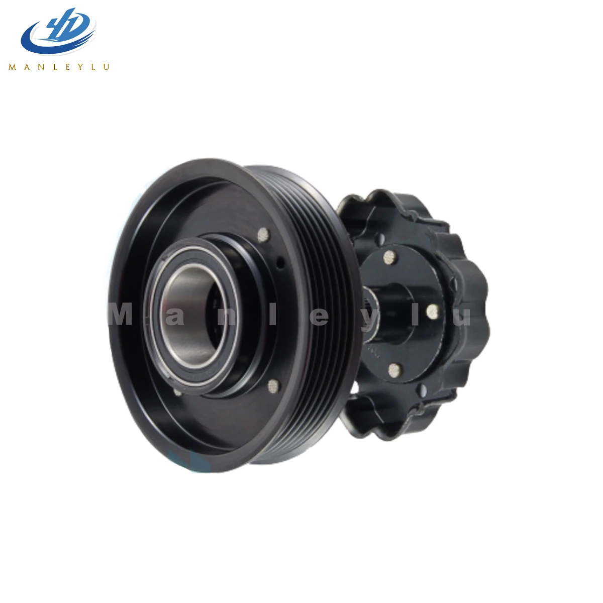 AC Air Conditioning Compressor Clutch Pulley For SKODA FABIA 6Y SEAT IBIZA 6L VW POLO 9N 6Q0820803D  6Q0820803G