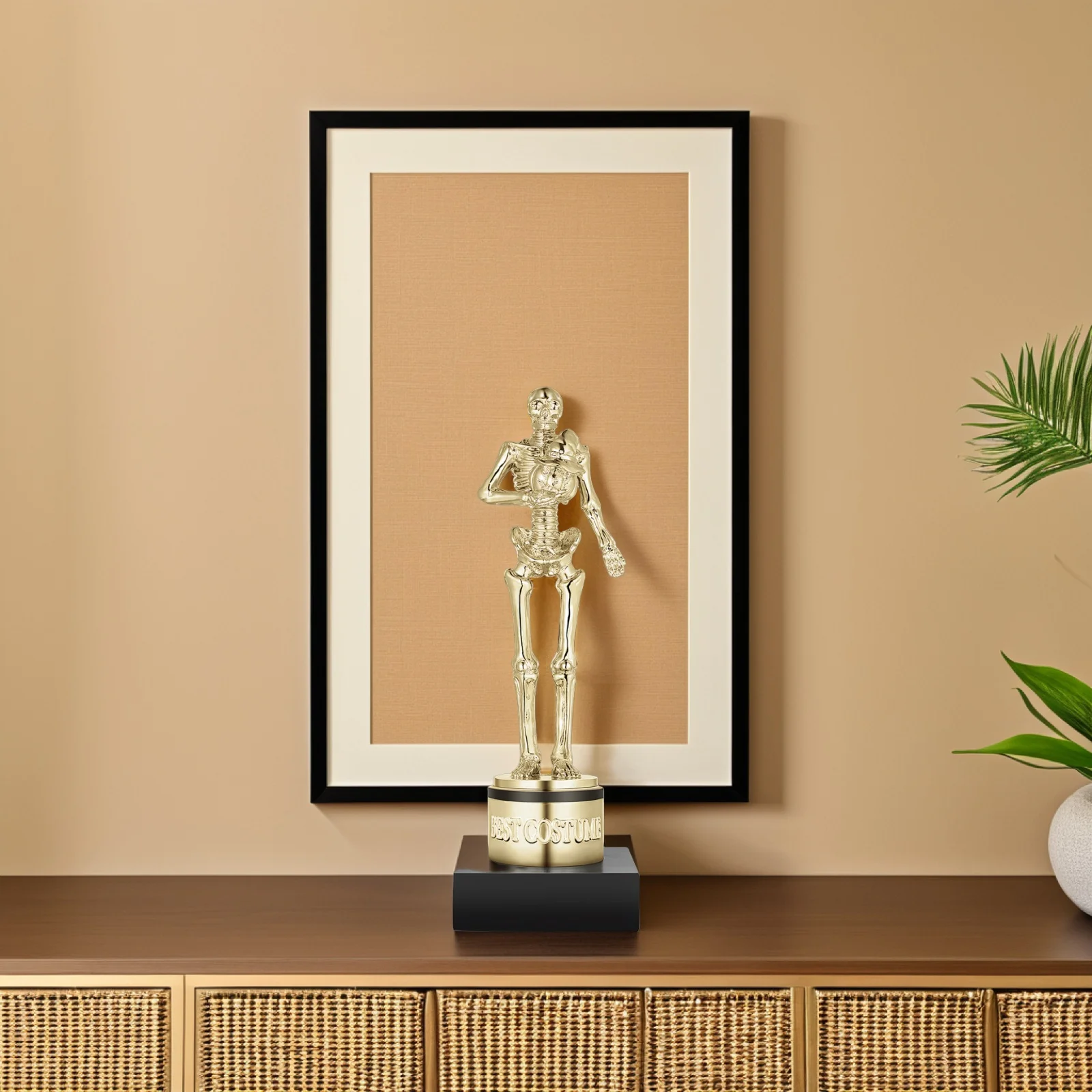 

Трофей в виде тыквы на Хэллоуин, лучший золотой приз для вечеринки, декор для церемонии награды