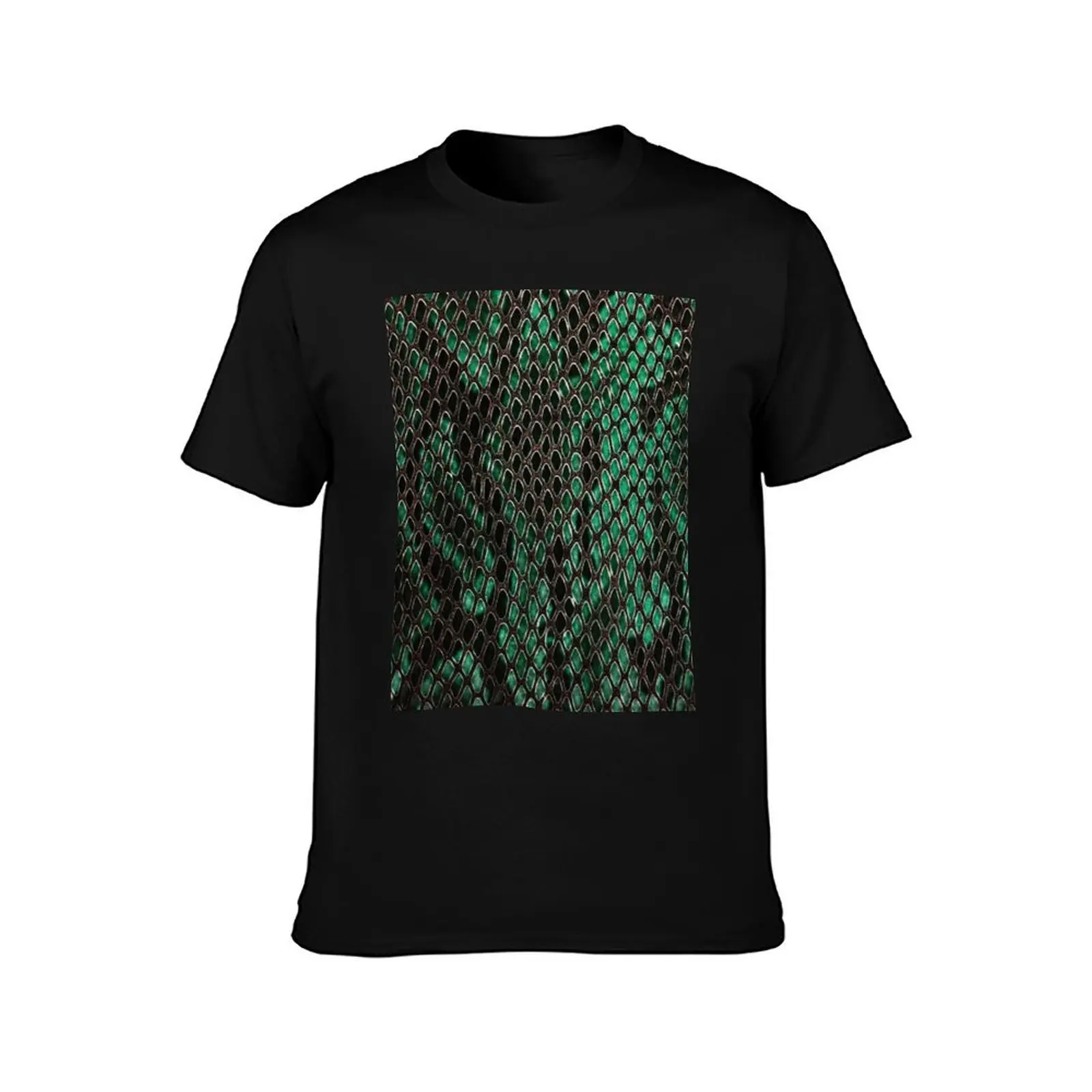 Exotic Snake Skin Pattern for Apparel and Accessories T-Shirt Quick Dry Light Sports T-Shirt