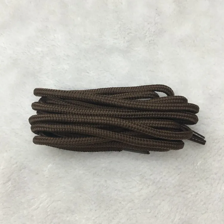Klassieke Ronde Schoenveters Duurzaam Polyester Effen Veters Laars Veters Voor Schoenen Sneaker Schoenveter 21 Kleuren 70/90/120/150 Cm 1 Paar