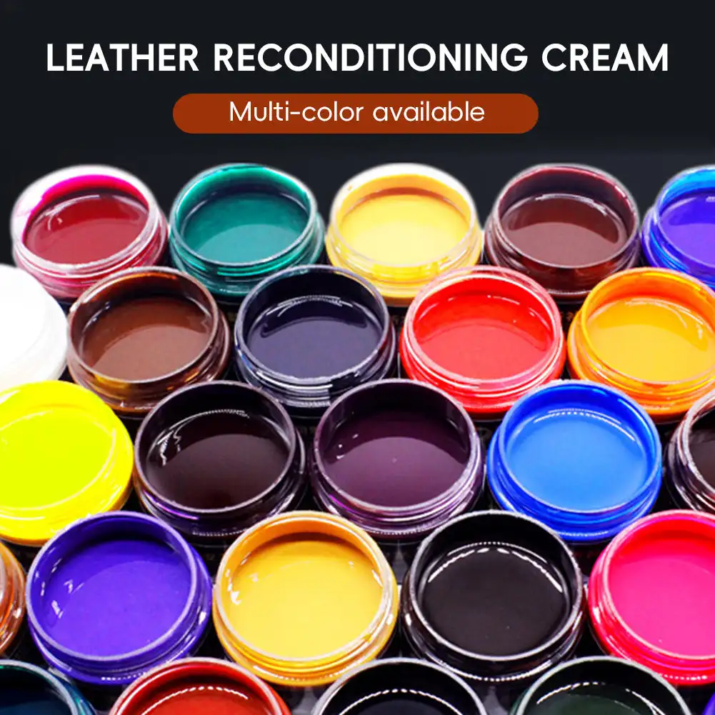 Leather Vinyl Repair Kit 30g Car Seat Cleaner Paint Care for Auto Sofa Leather Repair Coats Holes Scratch Cracks Repair Kit