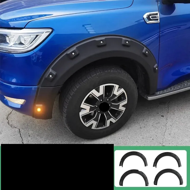 Car Fender Flares Arch Wheel Eyebrow Protector Mudguard Sticker for Great Wall cannon poer