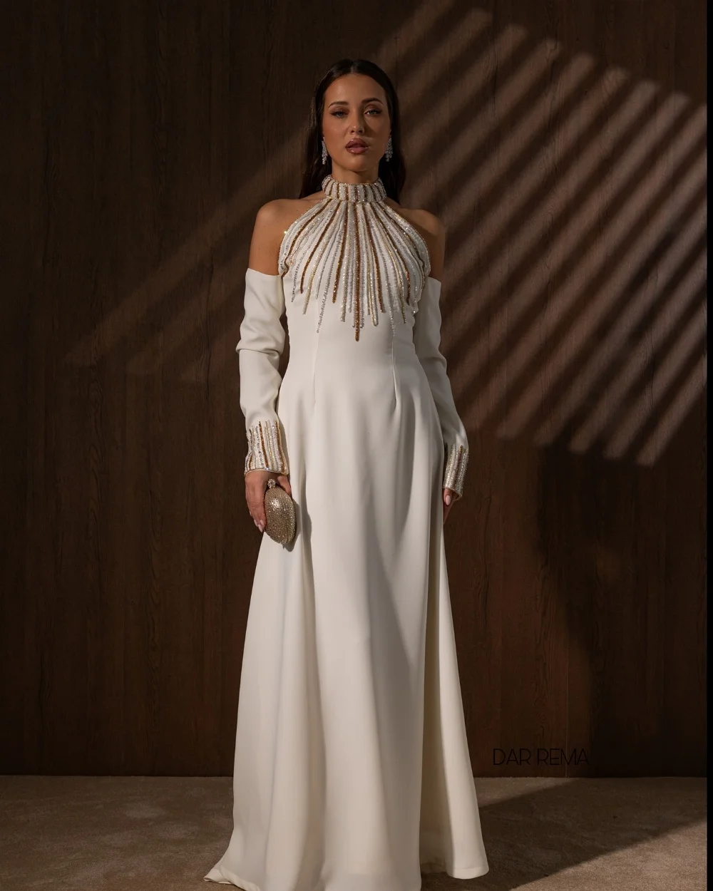 Personalizado requintado jérsei plissado lantejoulas padrão a linha halter longo vestidos de baile sob medida ocasião alta qualidade