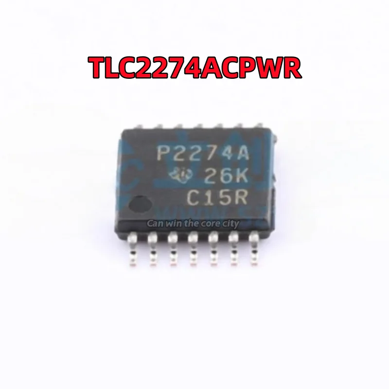

50 шт./лот, новый патч TLC2274ACPWR TLC2274 P2274A 14-TSSOP, оригинальный точечный аукцион
