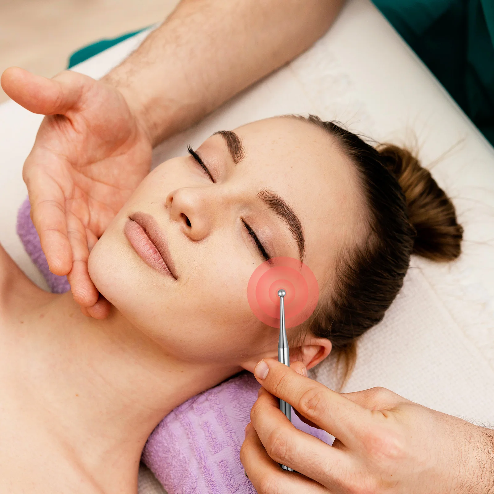 

Stainless Acupoint Stick Metal Massage Tool For Face Eye Hand Foot Portable Massager Smooth Body Relaxation Rod