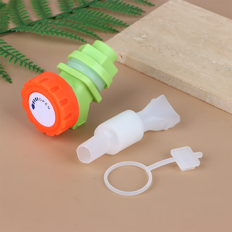 

1Pc/Set Plastic Outdoor Water Faucet Replacement For Wine Juice Bottle For Water Tank Bucket Accessories Tap Knob Type