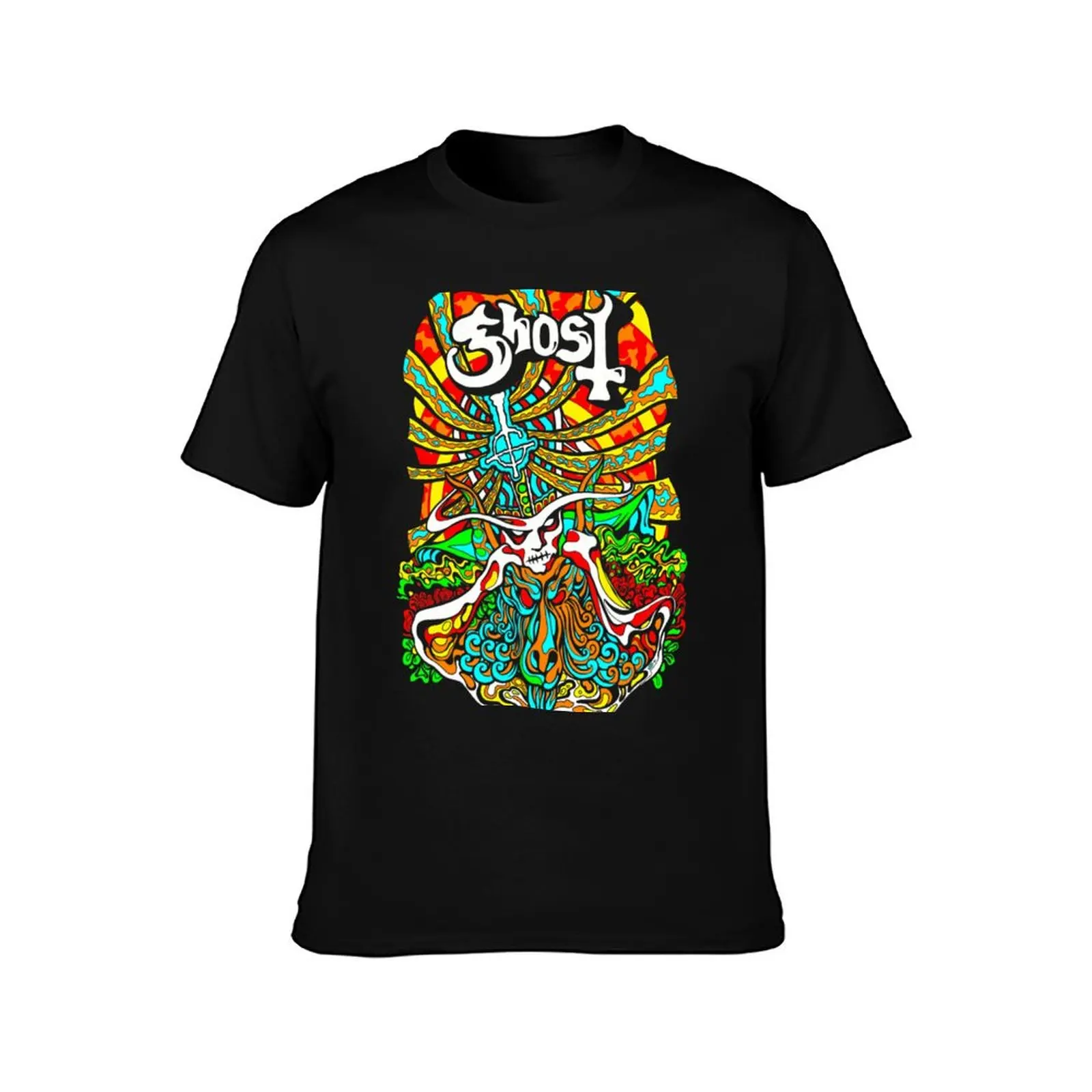 Ghost – Satanic Panic Blacklight T-Shirt Creative Graphic Tee Shirt T-Shirt