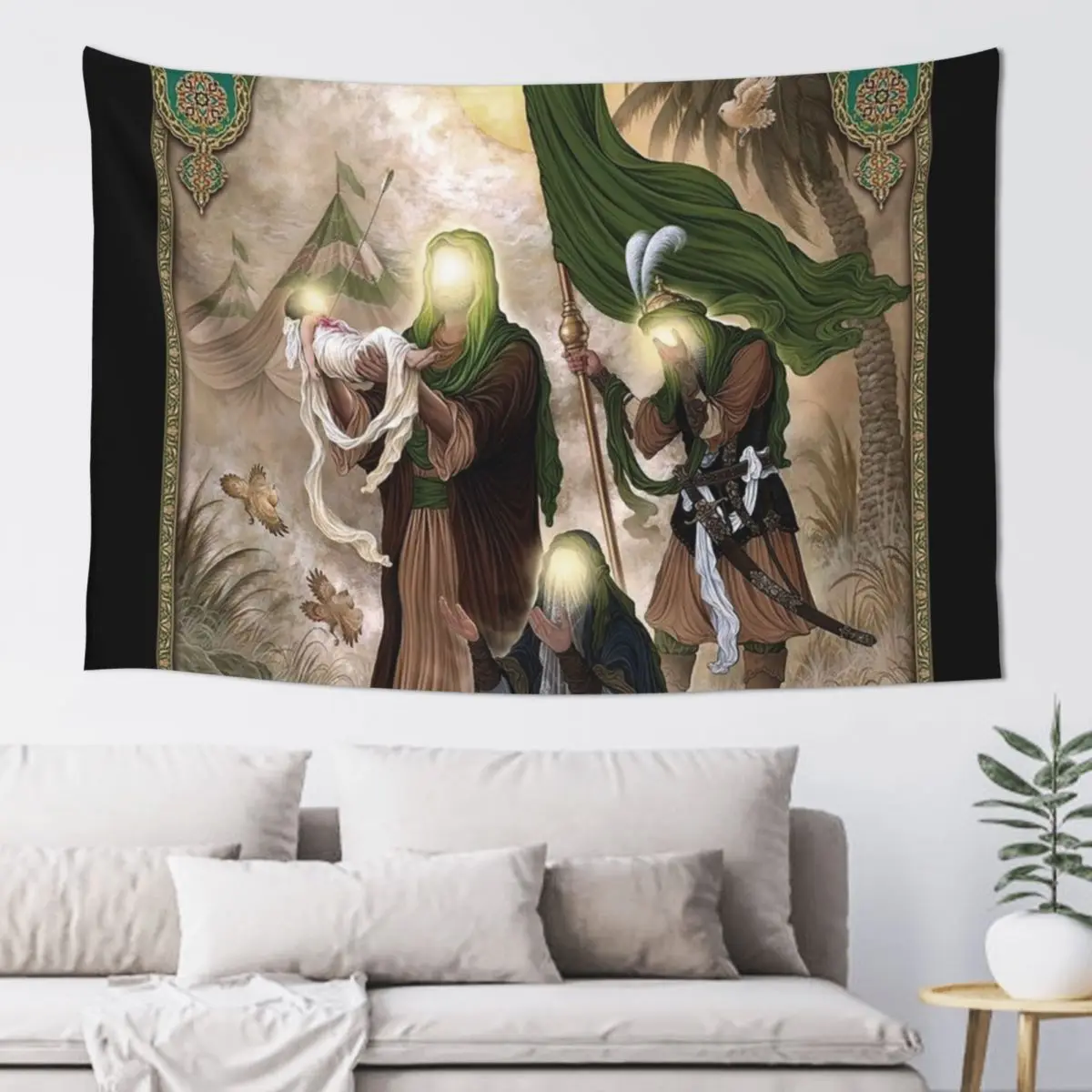 

Karbala A Message of Humanity Tapestry Decoration Home Room Decorations Room Decoration Aesthetic Custom Tapestry