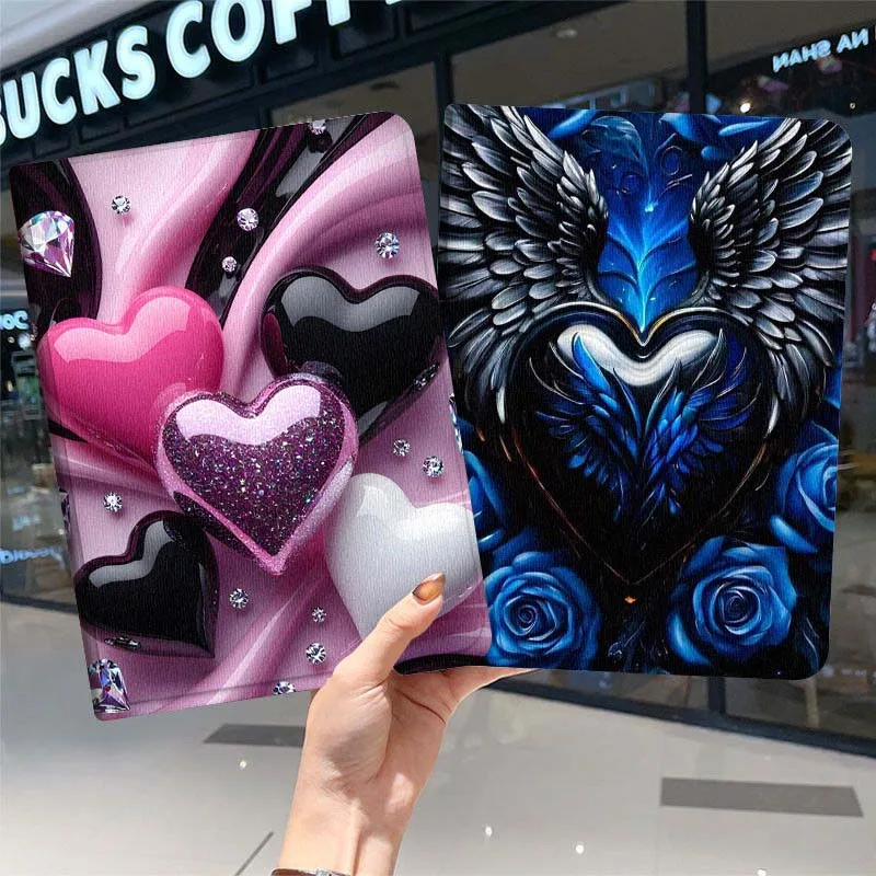 

Creative Love Pattern For iPad Pro Air Mini 1 2 3 4 5 6 7 7th 8th 9th 10th 11th 10.2 9.7 10.5 10.9 11 2024 2025 Tablet Case