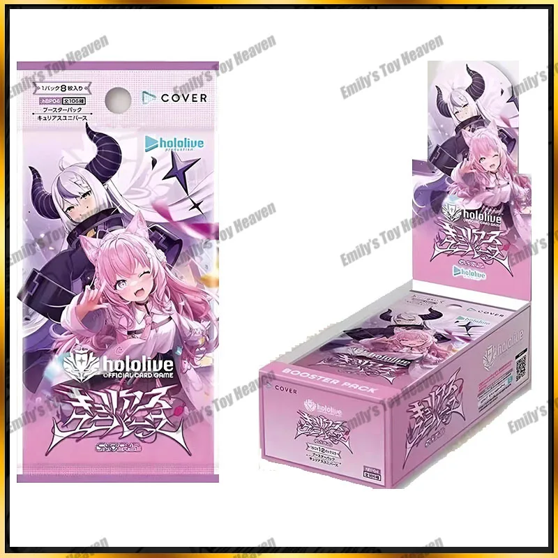 

In Stock New 100% Original Hololive TCG Cards hBP04 Curious Universe Japanese Booster Box Display Collectible Cards Gifts