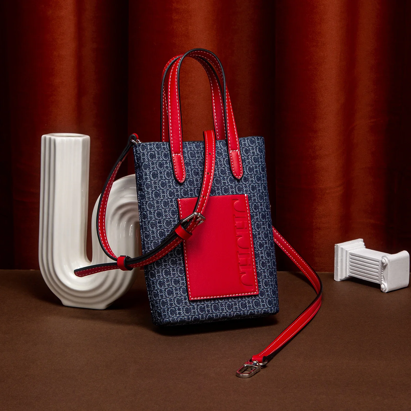 

Autumn New Collection Women's Cowboy Shoulder Bag Mobile Phone Bag Casual Simple Handbag