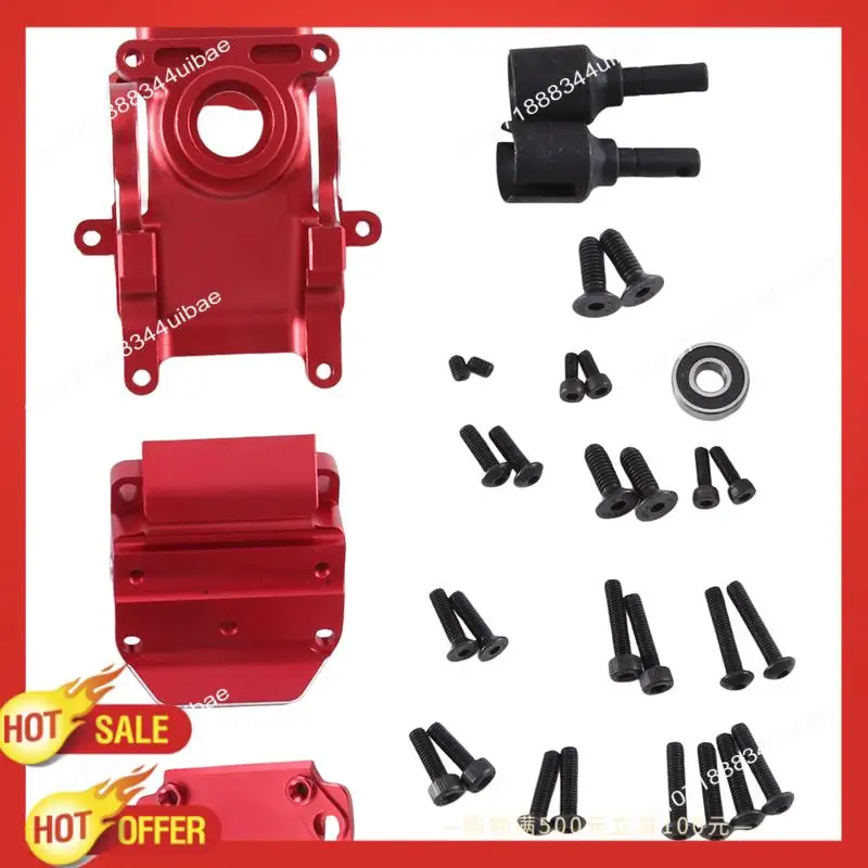 

B47C Metal Gearbox Case Housing And Differential Adapter For ARRMA 1/8 6S Karton Typhon 1/ 7 Infraction Limitless Replacement Bl