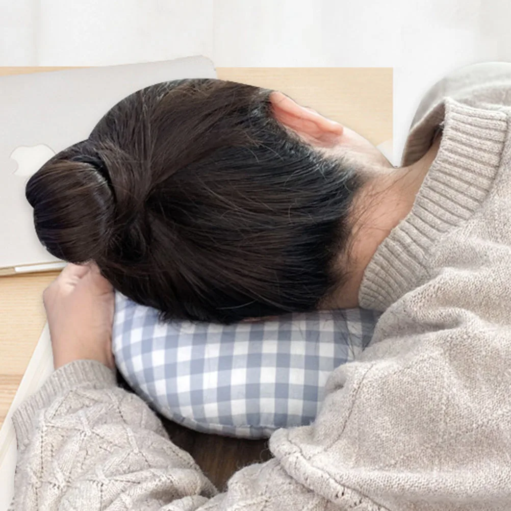 

Ear Piercing Pillow Side Sleeping Pillows Supple Round Sleeping Pillow Pain Reducing Perforated Pad for Comfortable Sleep