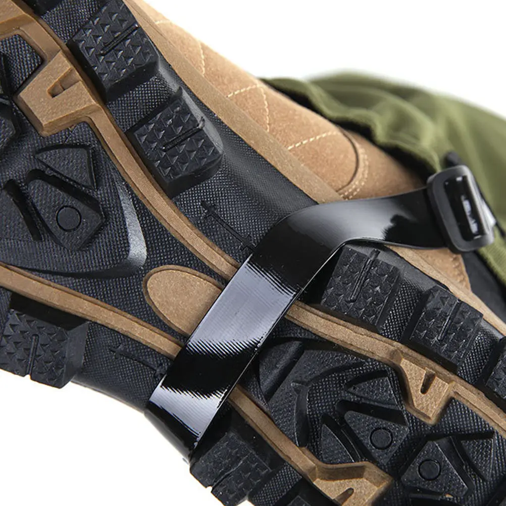 1 Pair Waterproof Gaiters Lightweight Outdoor Leg Protectors Durable Hiking Climbing Camping Snow Sand Insect Protection Gear view 3