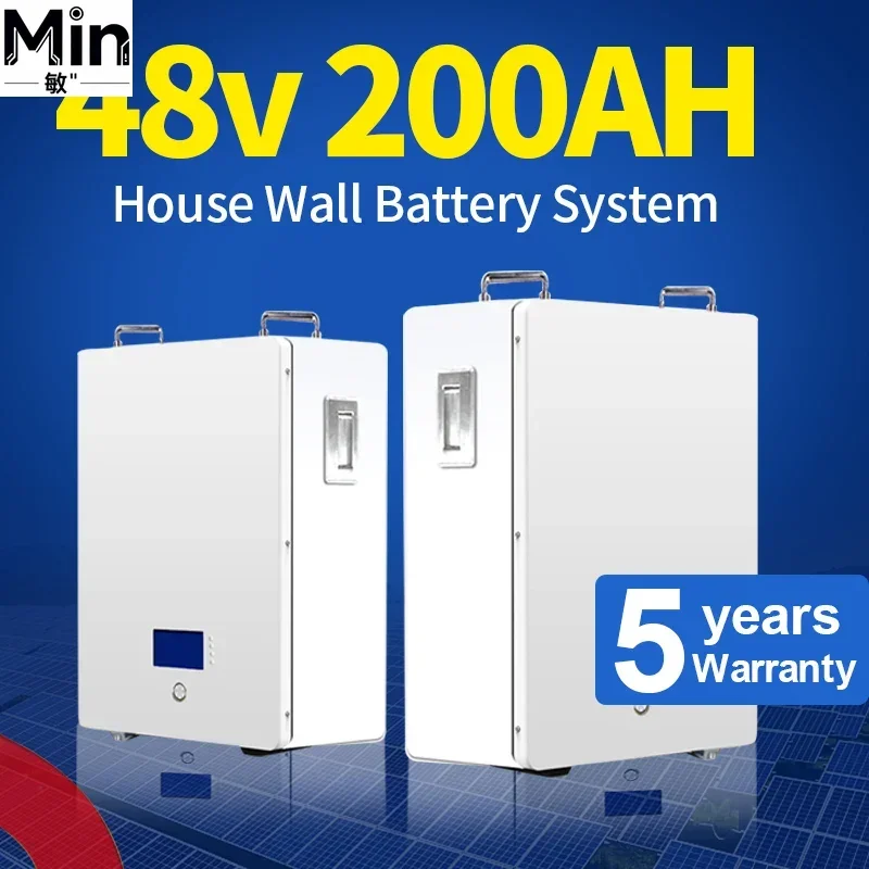 115Kwh 51.2V 300Ah LiFePO4 Powerwall Home Energy Storage System for On-Grid Off-Grid Luxury Home Use