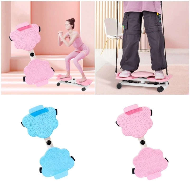 

X7JD Double Axes Waist Twisters Machine Body Shaping Exercise Waist Twisting Board for Body Toning and Quiet Homes Workouts