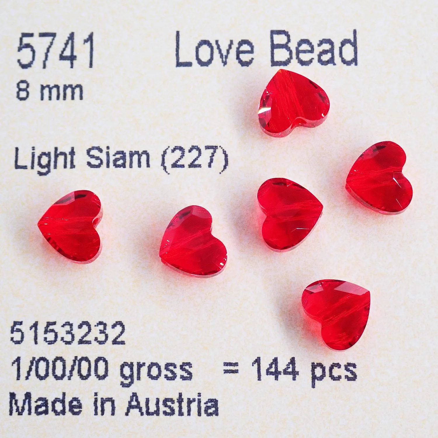 (1 piece) Genuine Crystals from Austria 5741 Love Bead Heart Loose Rhinestone Vertical Hole DIY Jewelry Making