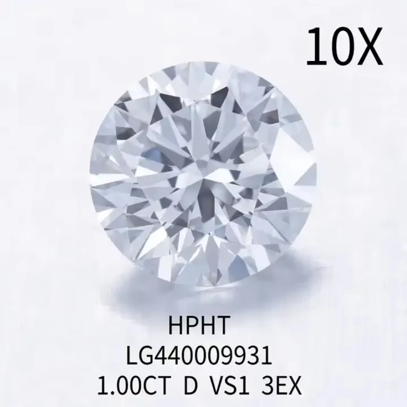 Messi Jewelry 0.5ct 0.8ct 0.9ct 1ct 1.5ct 2ct Lab Grown Diamond  With IGI CertificateDiamonds Stone Wholesale