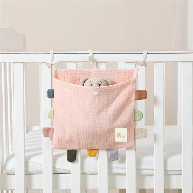 

Baby Bed Side Organiser Cotton Bed Storage Bagessentials Storage Bag Baby Hanging Bag For Baby Nappy Toy Clothes