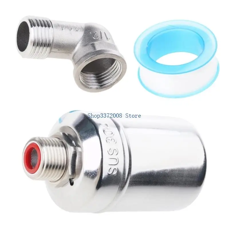  Complete Float Valves Assembly with Threaded Adapters & Filter for Aquarium Livestock Troughs Rainwater Systems Use
