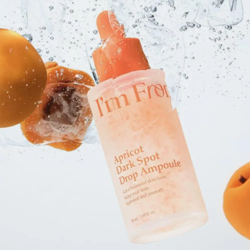 I'm From Apricot Dark Spot Drop Ampoule Serum 50ml Brightening Fade Melasma Freckle Even Skin Tone Repair Dull Korean Essence