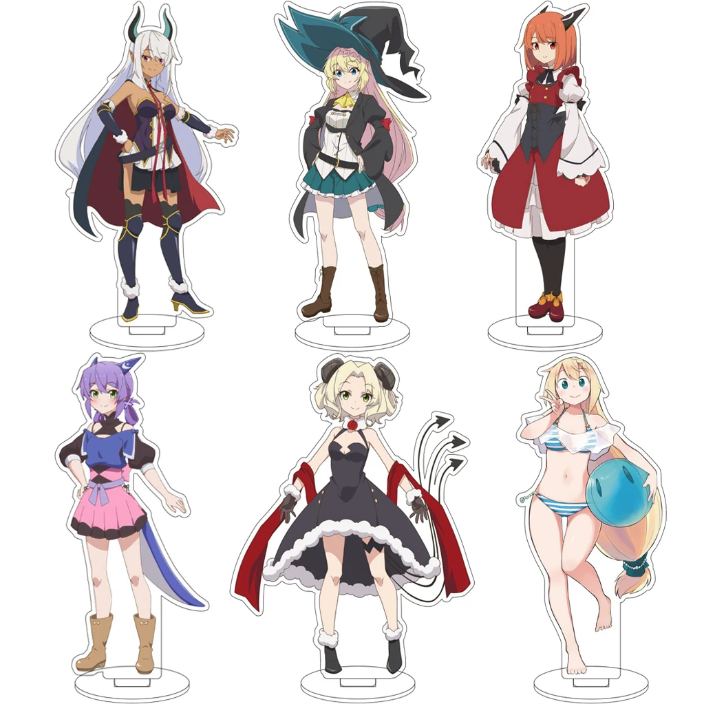 

16CM Anime I’ve Been Killing Slimes for 300 Years and Maxed Out My Level Azusa Aizawa Laika Cos Acrylic Figure Stand Ornaments