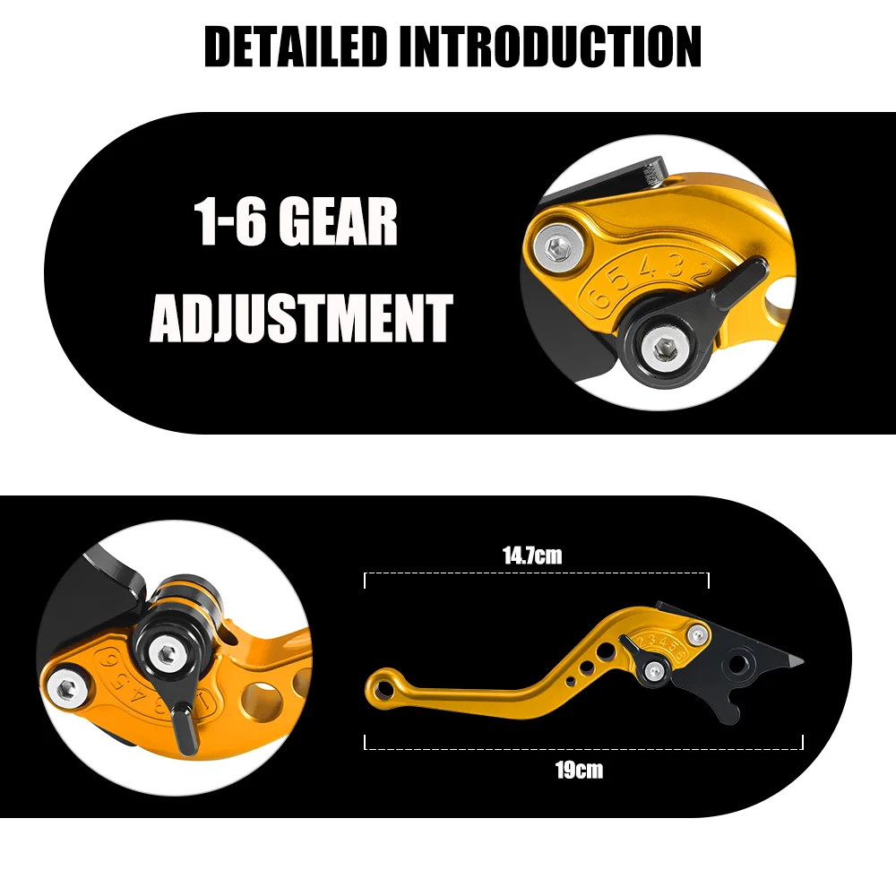 Motorcycle Accessories For K1600GT K1600GTL 2017 2018 2019 2020 Adjustable Short Brake Clutch Lever Handle Brake Clutch k1600gt