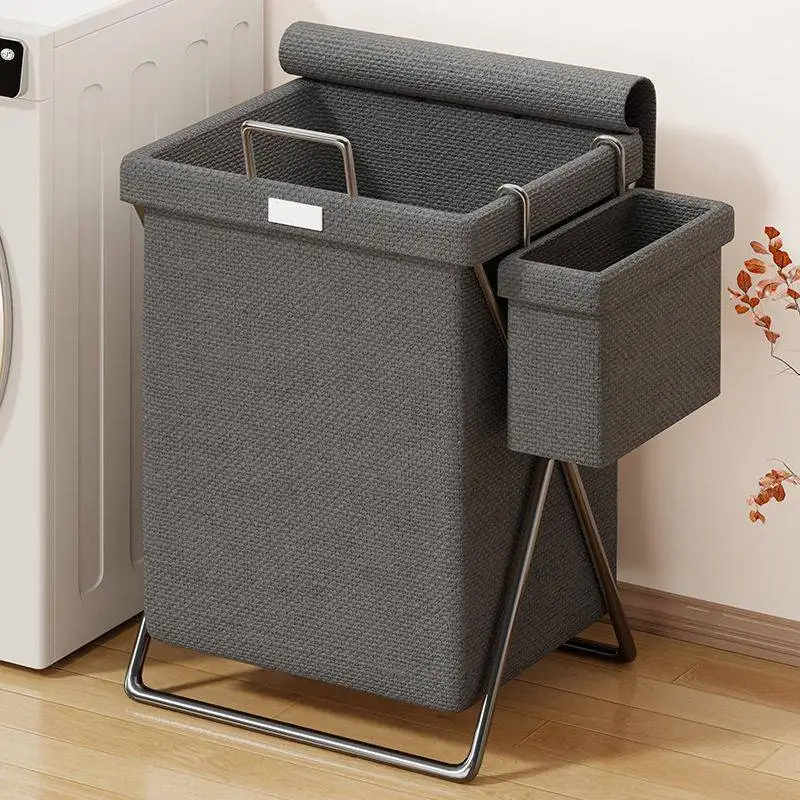 Large Capacity Laundry Basket Dirty Clothes Hamper Elegant Lightweight Stacking Storage Basket for Home Use Clothes Organizer