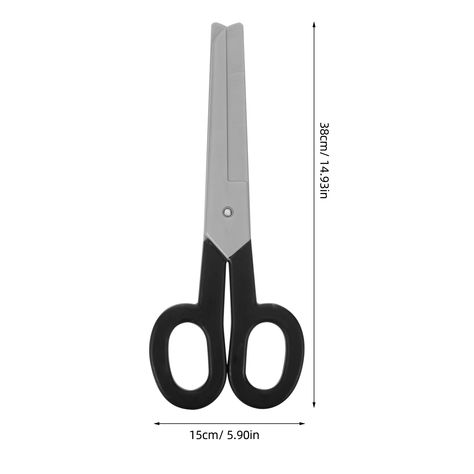 Large Plastic Fake Scissor Realistic Clown Scissor Prop For Theater Film Stage Performance Cosplay Halloween Party Supply