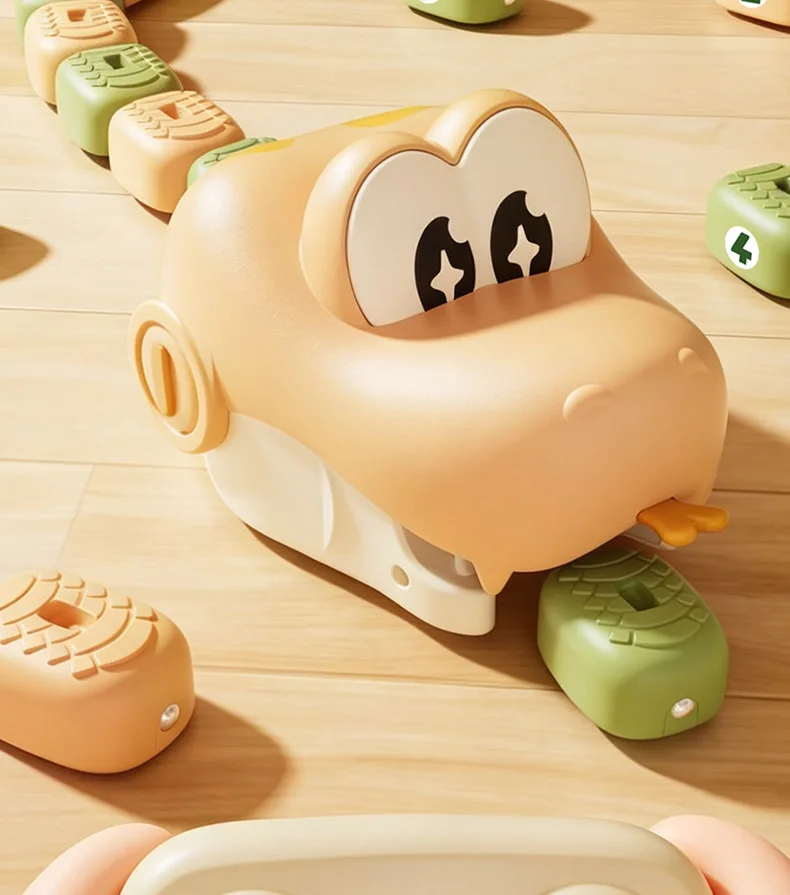 New Electric Remote-Controlled Snake Magnet Car,Parent-Child Interactive MultiPlayer Battle Toy,Christmas Birthday Gift for Kids