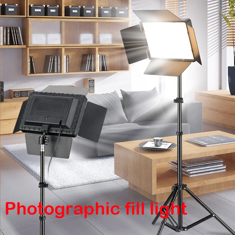 

LED Video Lighting Kits Bi-Color Variable 2300K~6800K for Video Photography, Led Video Light Panel Photographic Fill Light