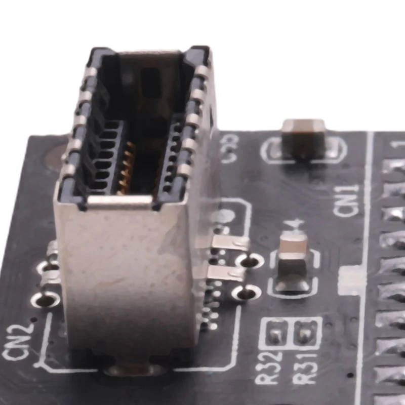 Computer Motherboard USB 3.0 Front 19-Pin auf 3.1 Typ-C Front Panel Header Typ E Adapter 20 bis 19-Pin Erweiterungskarte