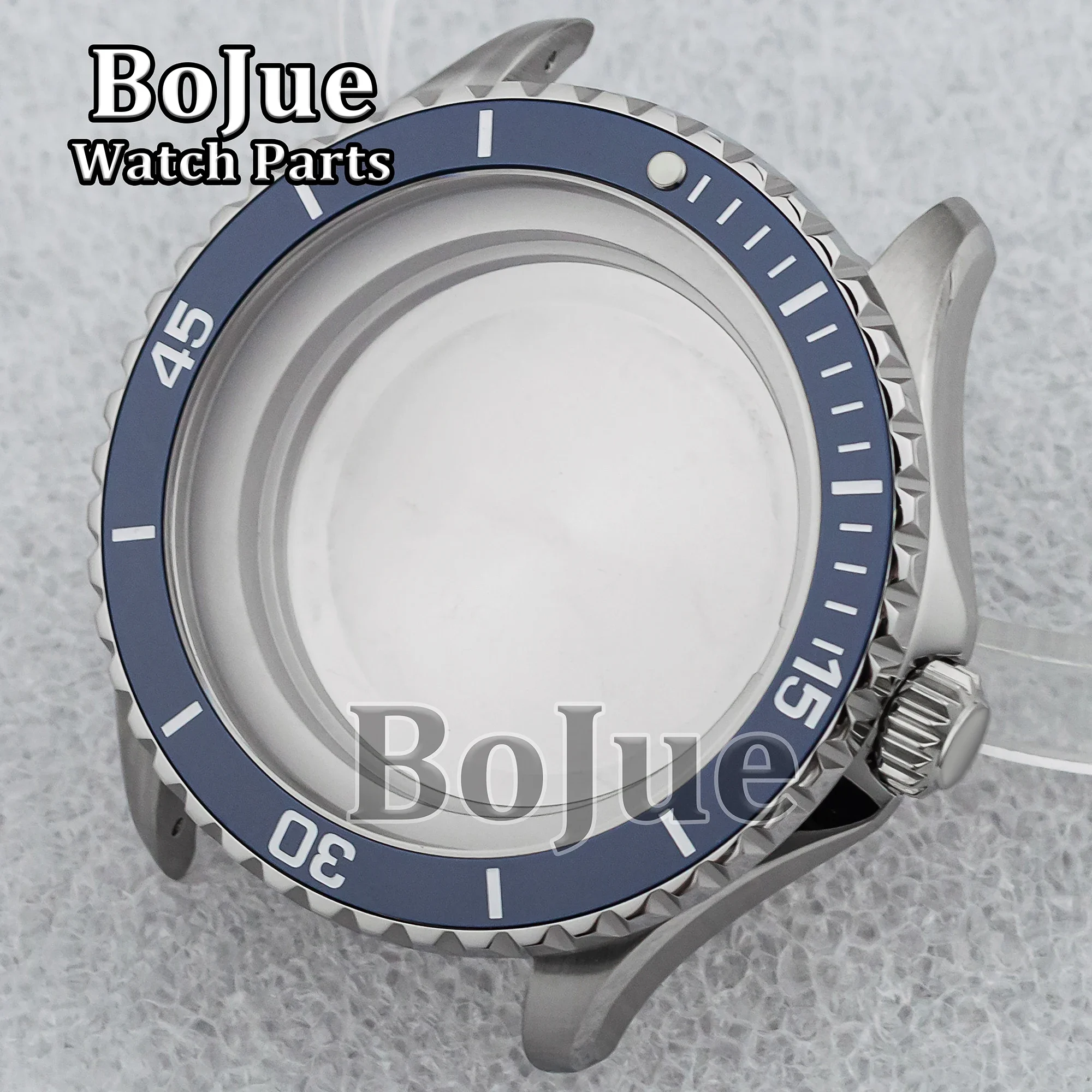 Dive NH35 Case SUPEROCEAN 200m Waterproof Men Watch 316L Stainless Steel Sapphire Glass fit NH35 NH36 Movement 44mm Watch Case