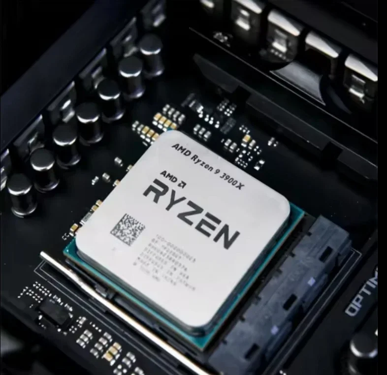 Para processador CPU AMD R'yzen 9 3900X R9 3900X 3,8 GHz Doze núcleos 24 threads 7NM L3 = 64M 100- 000000023   Uso de mesa do soquete AM4 e novo