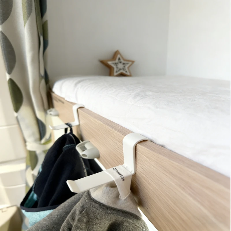 

Universal Camper Bunk Bed Rail Hook 35/55mm Tool Free Heavy Duty Hanger RV Caravan Clothes Towel Storage Accessories