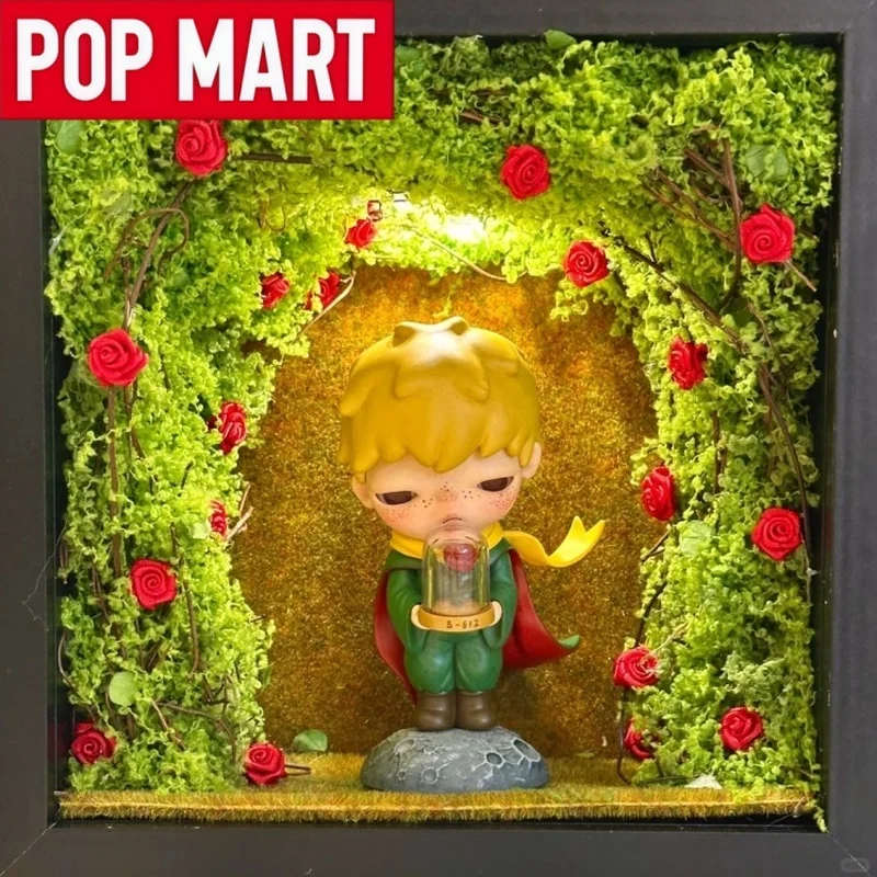 

POP MART Hirono X Le Petit Prince Serie Blind Box Toys Cartoon Anime Figures Hirono Fox Rose Toy Decoration Girl Holiday Gift